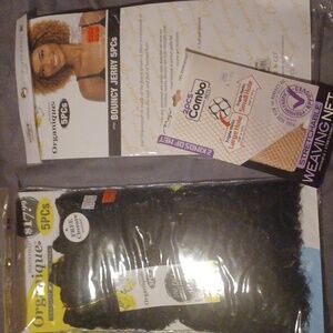 DYI Wig hair & Netting 1B